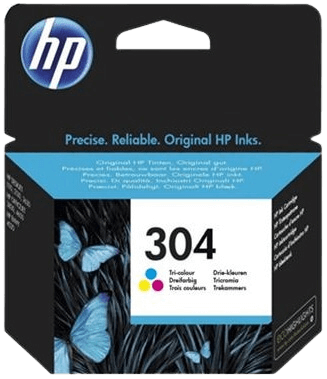HP 304CMY CMY original bläckpatron 2 ml. (N9K05AE)