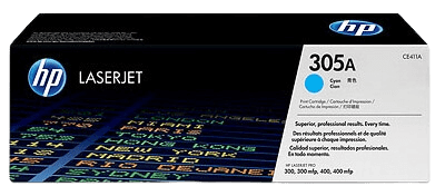 HP 305A cyan original toner 2600 sider (CE411A)