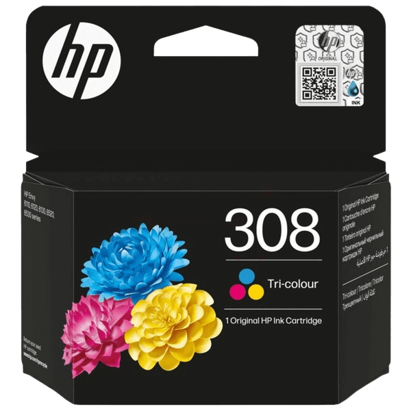 HP 308 CMY original bläckpatron 120 sider (7FP20UE)