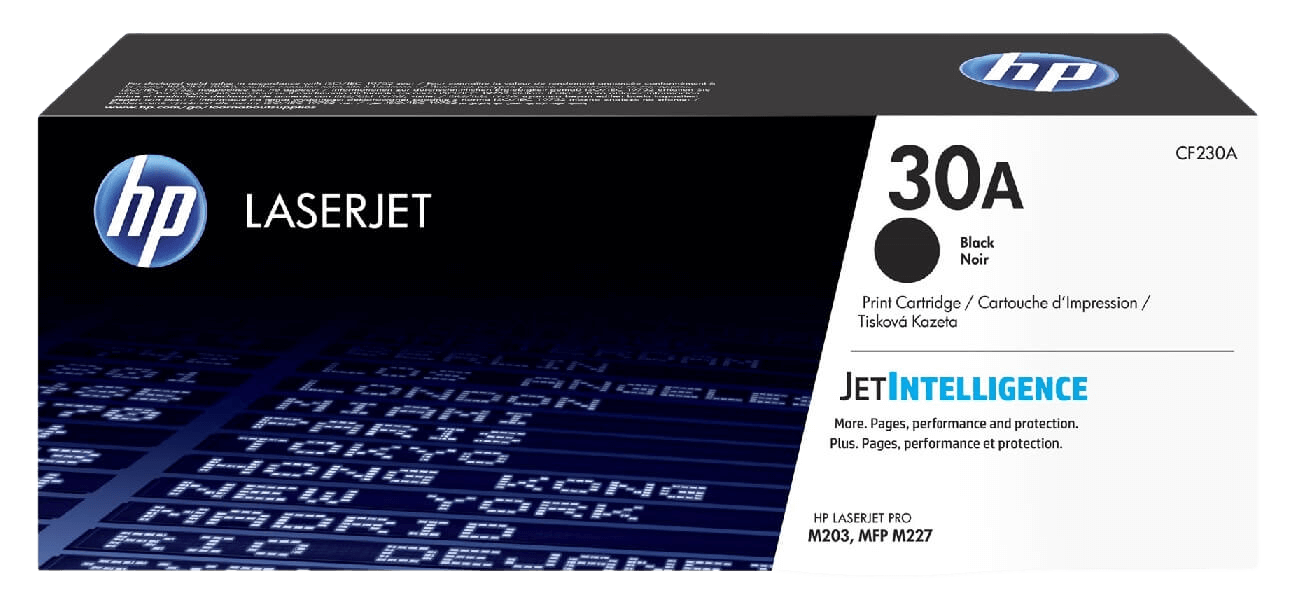 HP 30A svart original toner 1600 sider (CF230A)