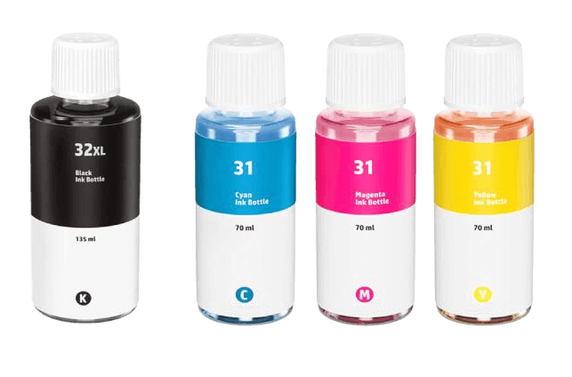 HP 32XL + 31 4 stk. rabattpaket bläckpatron 30000 sider - kompatibel
