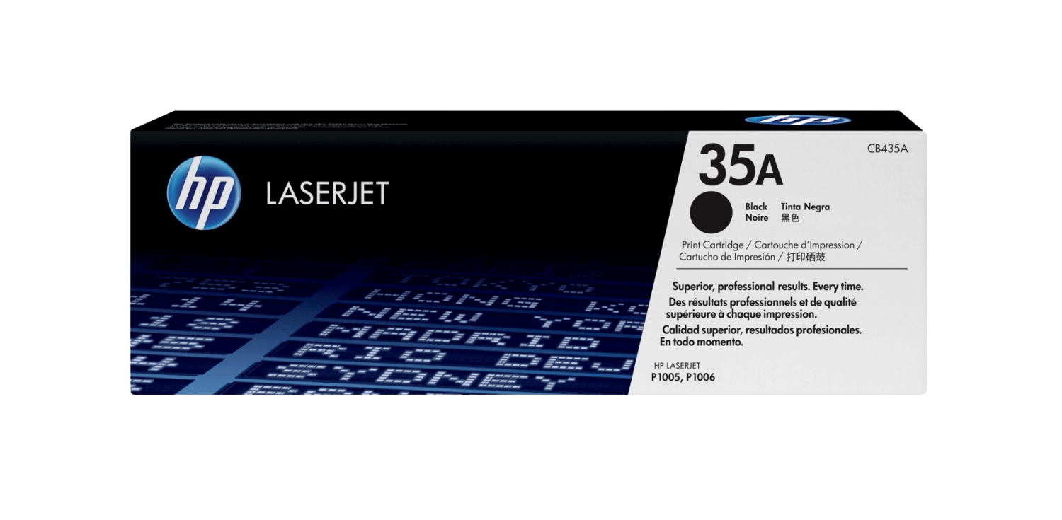 HP 35A svart original toner 1500 sider (CB435A)