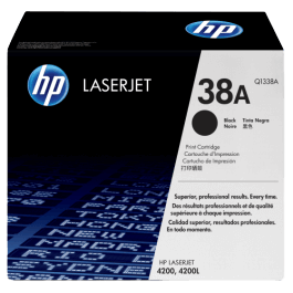 HP 38A svart original toner 12000 sider (Q1338A)