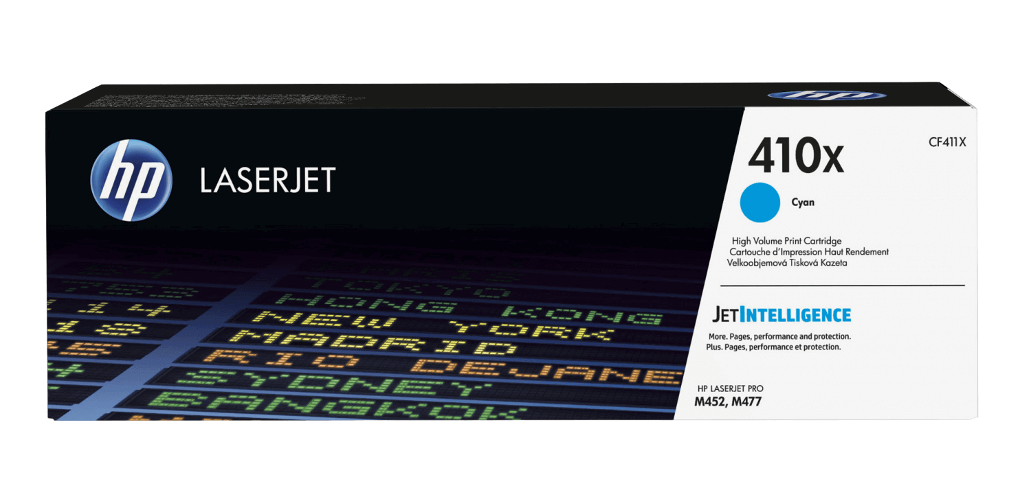 HP 410X XL cyan original toner 5000 sider (CF411X)
