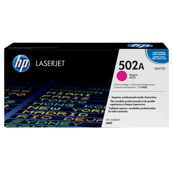 HP 502A magenta original toner 4000 sider (Q6473A)