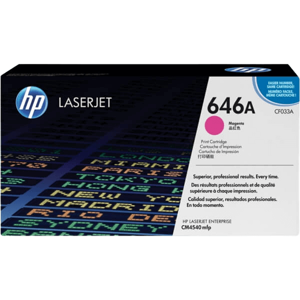 HP 646A magenta original toner 11000 sider (CF033A)