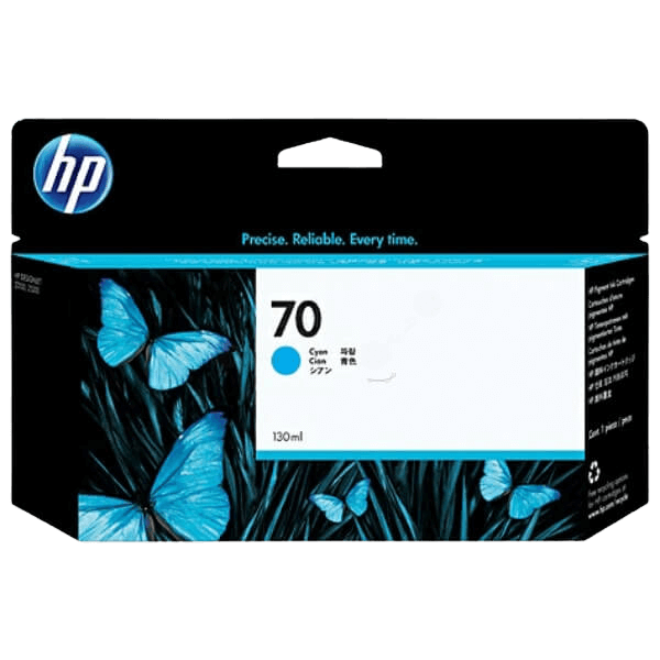 HP 70 cyan original bläckpatron 130 ml. (C9452A)