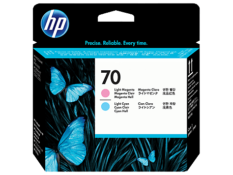 HP 70 cyan / magenta tillbehör - original printhoved 130 ml. (C9405A)