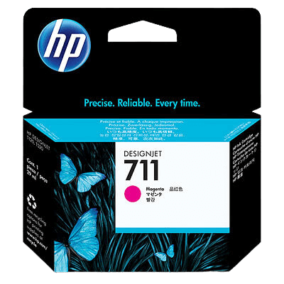 HP 711 magenta original bläckpatron 29 ml. (CZ131A)