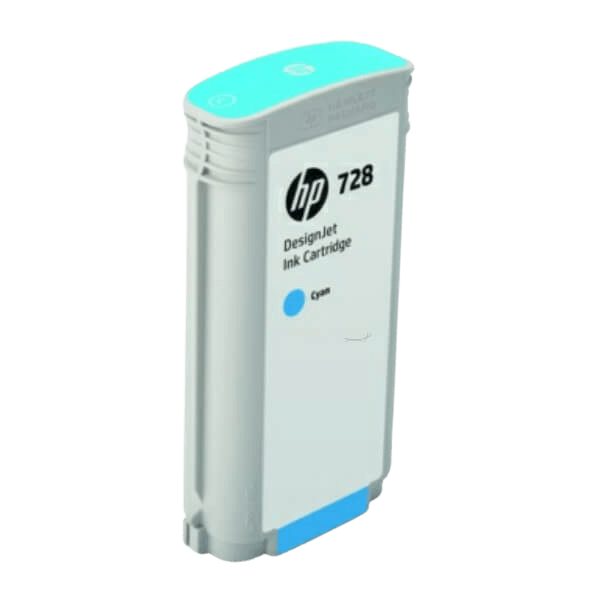 HP 728 XL cyan original bläckpatron 130 ml. (F9J67A)