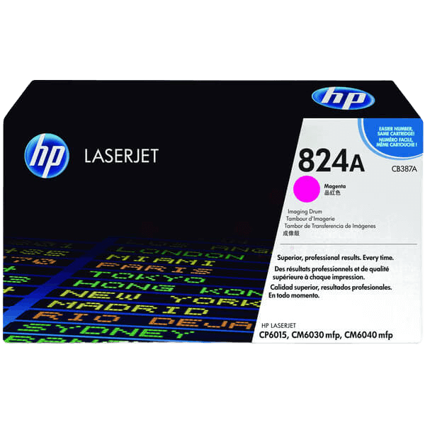 HP 824A magenta tillbehör - original trumma 35000 sider (CB387A)