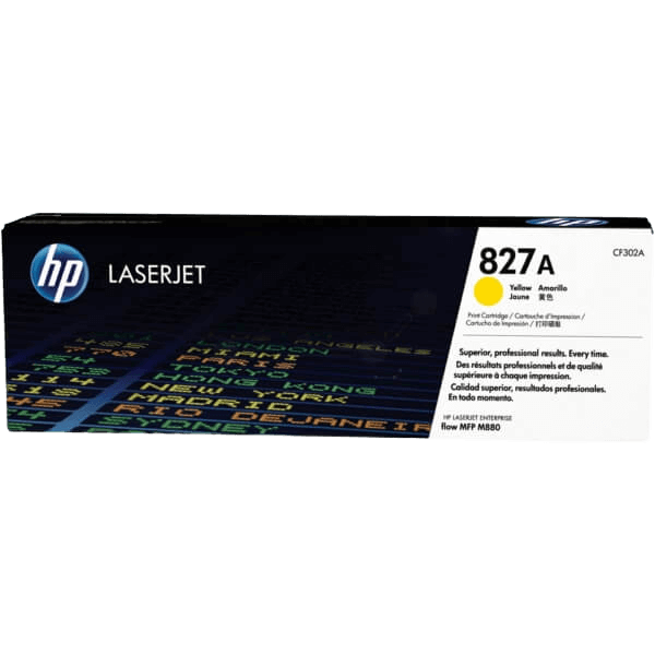 HP 827A gul original toner 32000 sider (CF302A)