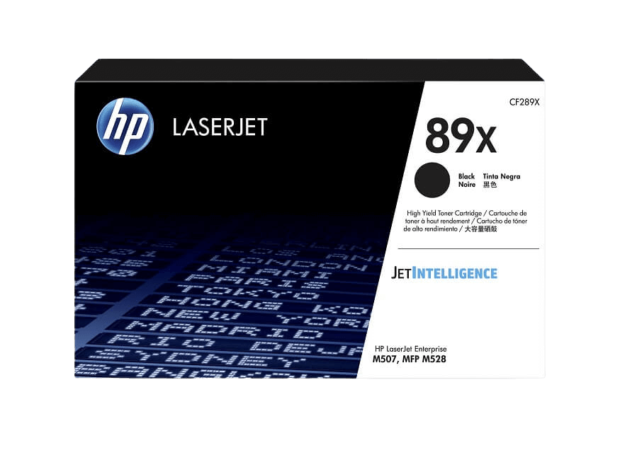 HP 89X XL svart original toner 10000 sider (CF289X)