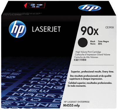 HP 90X XL svart original toner 24000 sider (CE390X)