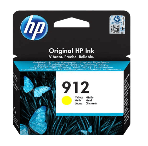 HP 912 gul original bläckpatron 315 sider (3YL79AE)