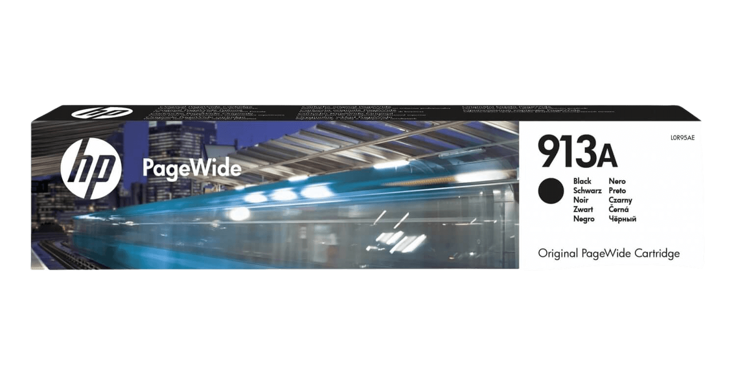HP 913A svart original bläckpatron 3500 sider (L0R95AE)