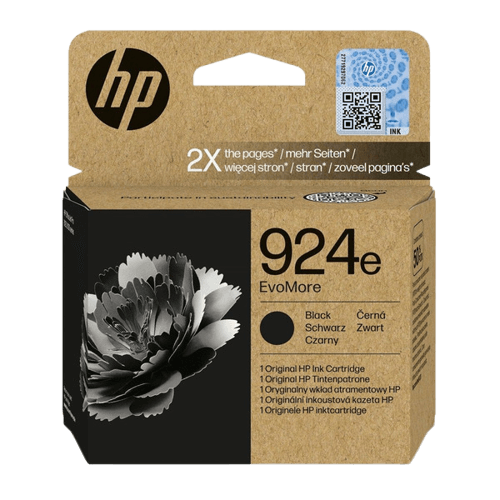 HP 924E XL svart original bläckpatron 1000 sider (4K0V0NE)
