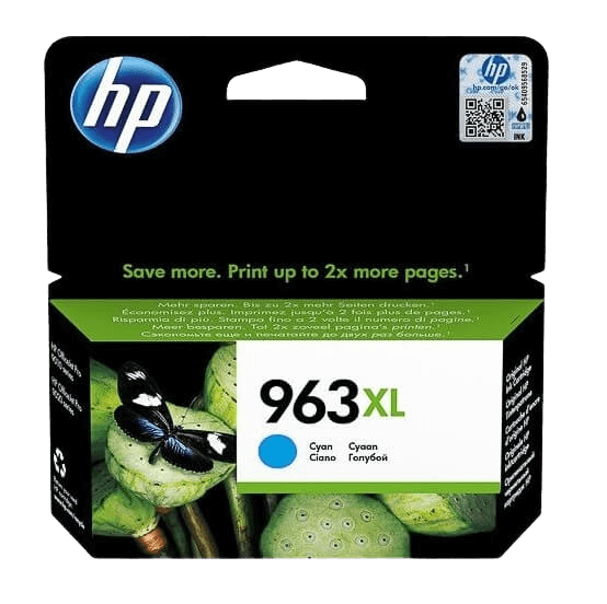 HP 963XL cyan original bläckpatron 1600 sider (3JA27AE)