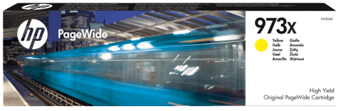 HP 973X XL gul original bläckpatron 7000 sider (F6T83AE)