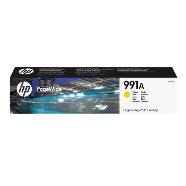 HP 991A gul original bläckpatron 8000 sider (M0J82AE)