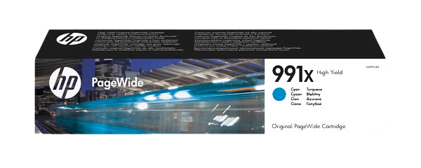 HP 991X XL cyan original bläckpatron 16000 sider (M0J90AE)