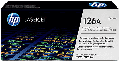 HP 126A CMYGYK tillbehör - original trumma 14000 sider (CE314A)