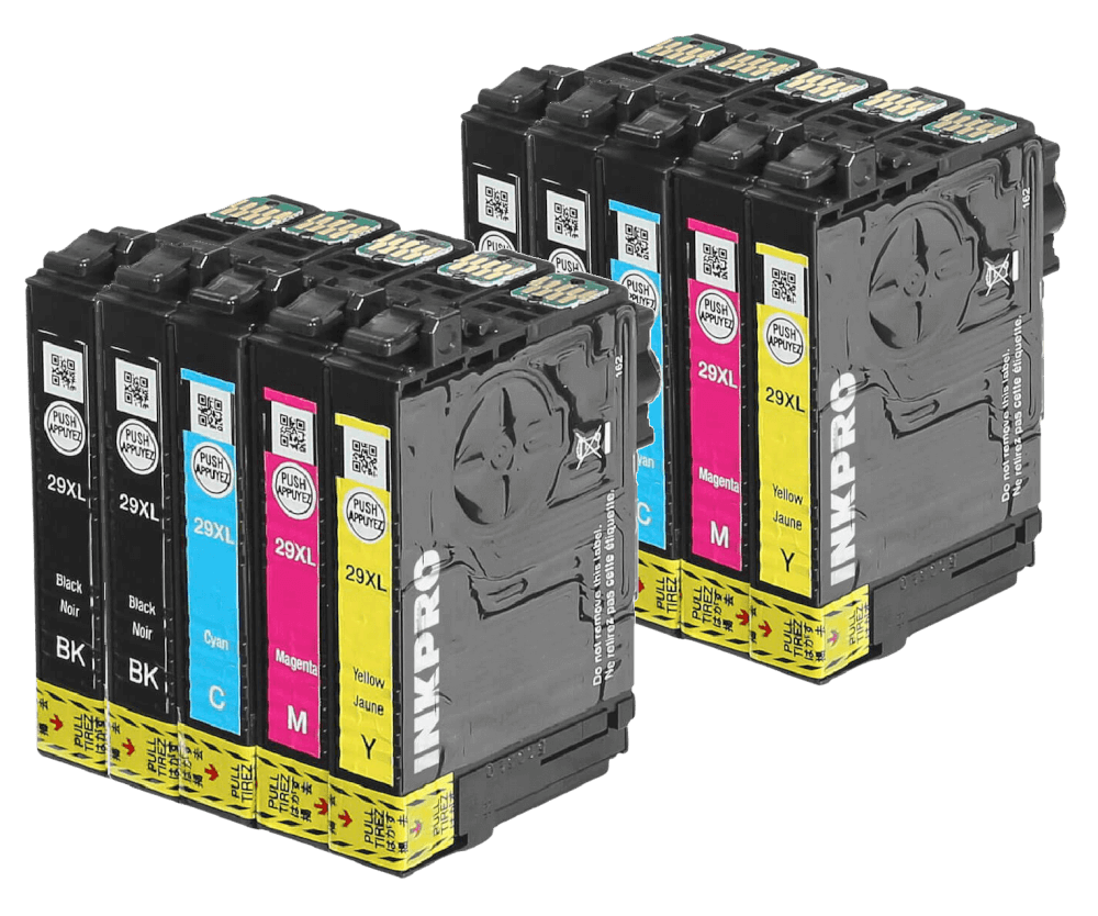 Epson 29 XL 10 stk. rabattpaket bläckpatron 146 ml. - kompatibel