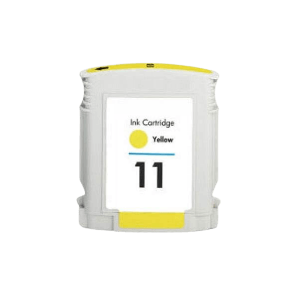 Kompatibel HP 11 gul bläckpatron 28 ml. (C4838A)