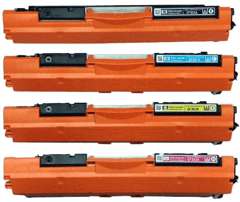 HP 130A 4 stk. rabattpaket toner 4300 sider - kompatibel