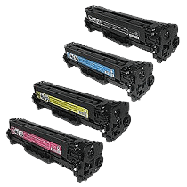 HP 131X 4 stk. rabattpaket toner 7800 sider - kompatibel