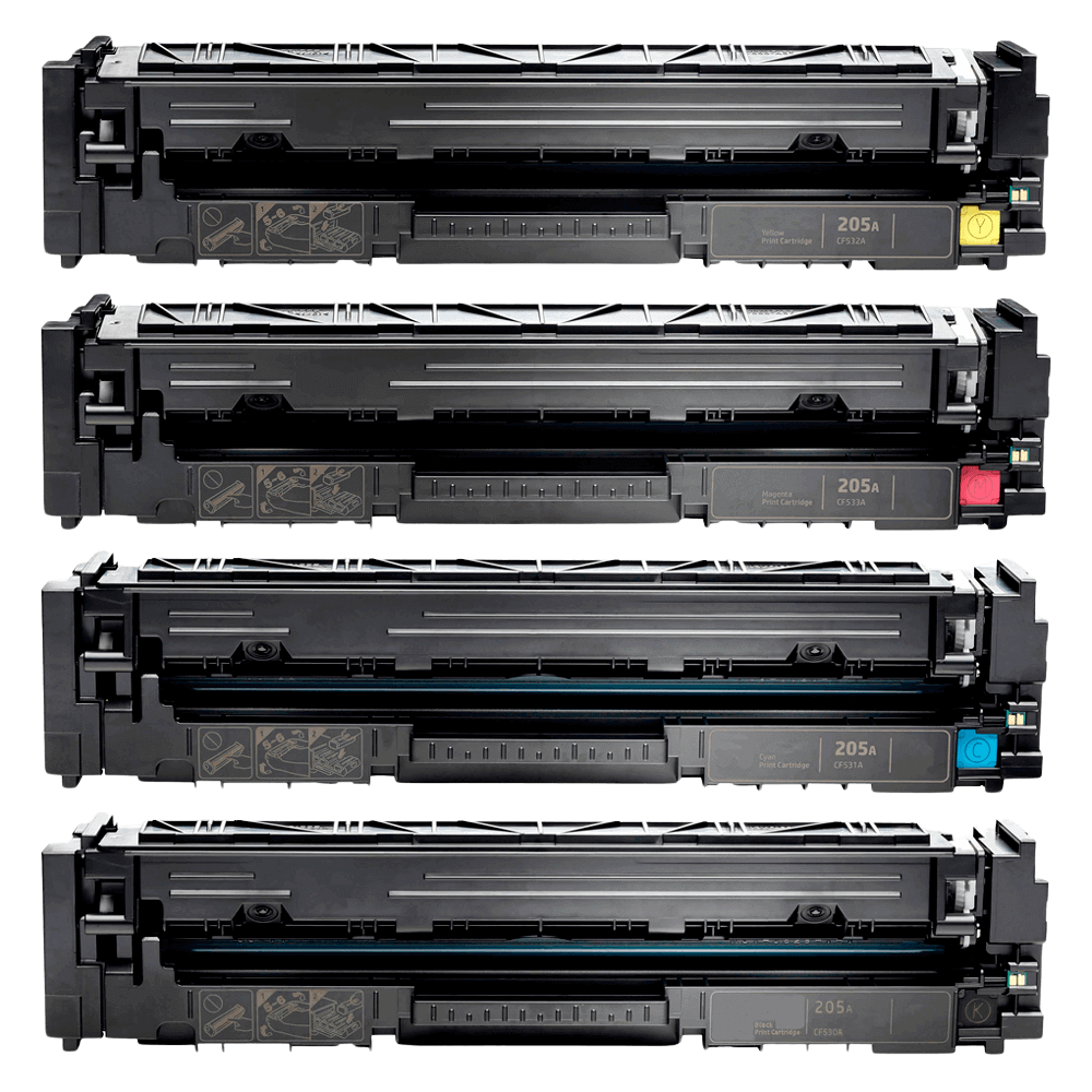 HP 205A 4 stk. rabattpaket toner 3800 sider - kompatibel