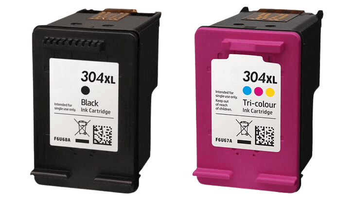 Kompatibel HP 304 XL 2 stk. rabattpaket bläckpatron 36 ml.