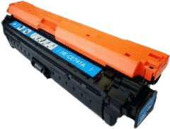 Kompatibel HP 307A cyan toner 7300 sider (CE741A)