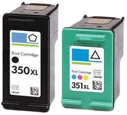 HP 350 XL 2 stk. rabattpaket bläckpatron 56 ml. - kompatibel