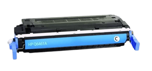 Kompatibel HP 644A cyan toner 12000 sider (Q6461A)