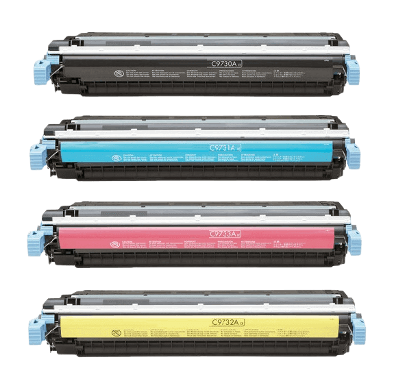 Kompatibel HP 645A 4 stk. rabattpaket toner 49000 sider