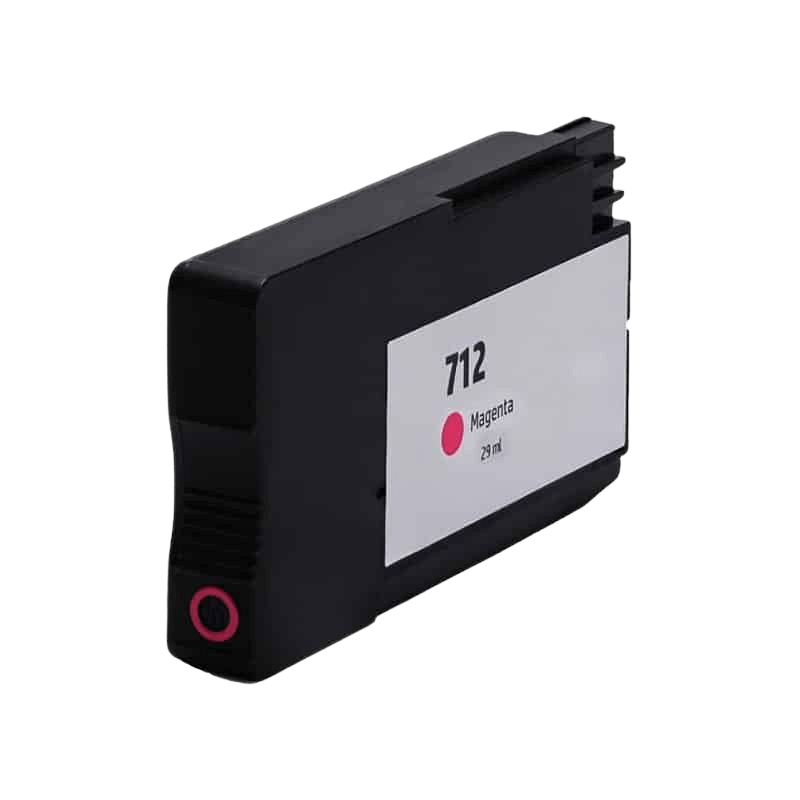 HP 712 magenta kompatibel bläckpatron 29 ml. (3ED68A)