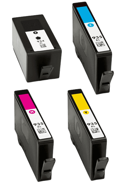 HP 934 XL 4 stk. rabattpaket bläckpatron 100,4 ml. - kompatibel