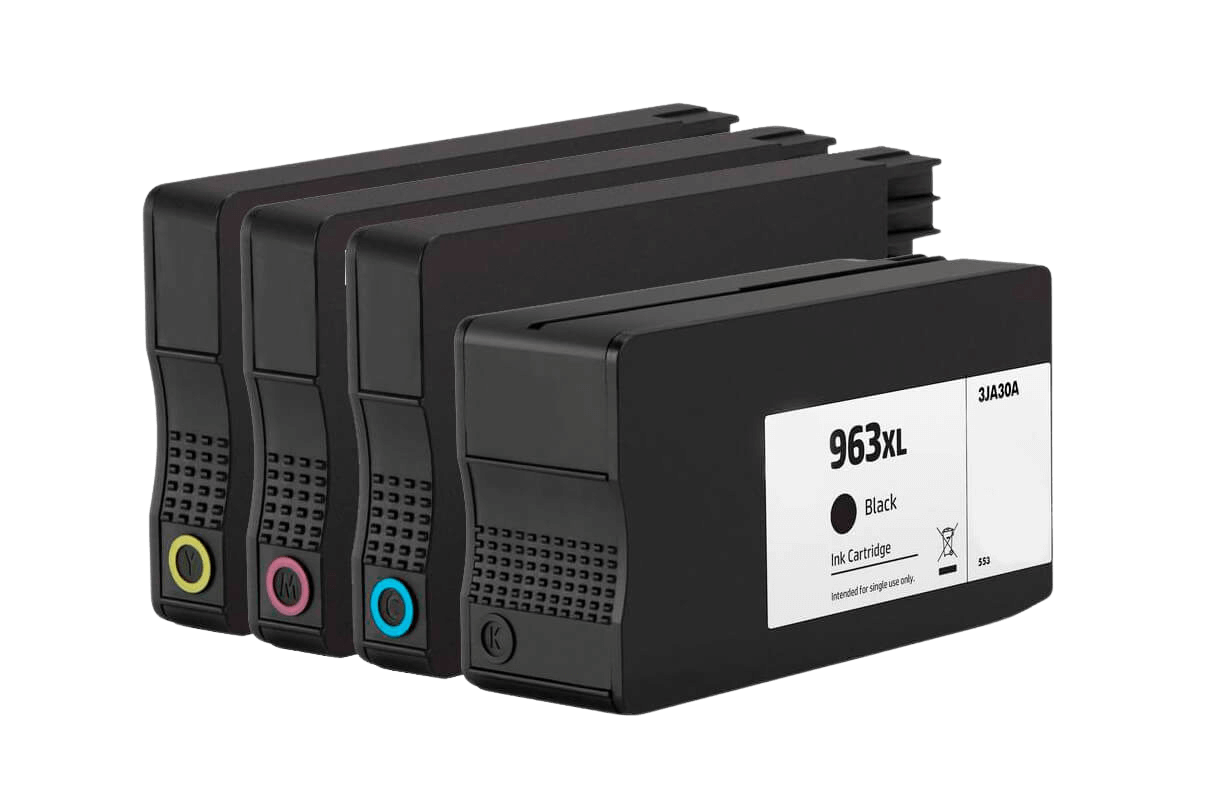Kompatibel HP 963XL 4 stk. rabattpaket bläckpatron 134,5 ml.