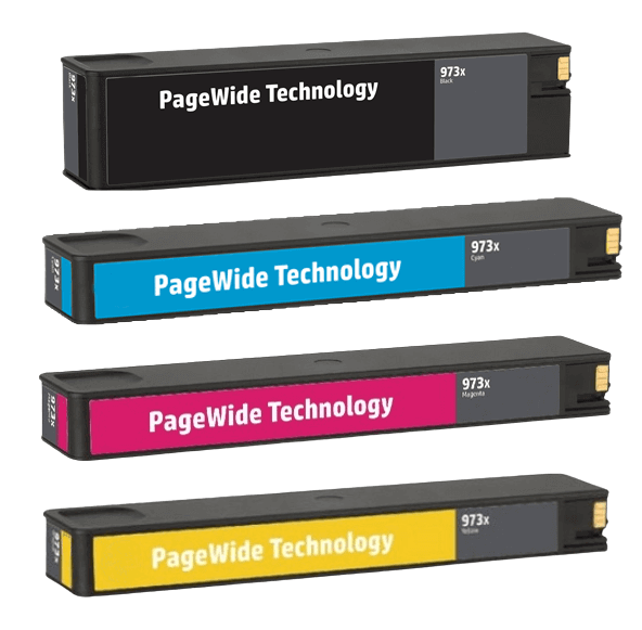 HP 973X XL 4 stk. rabattpaket bläckpatron 570 ml. - kompatibel