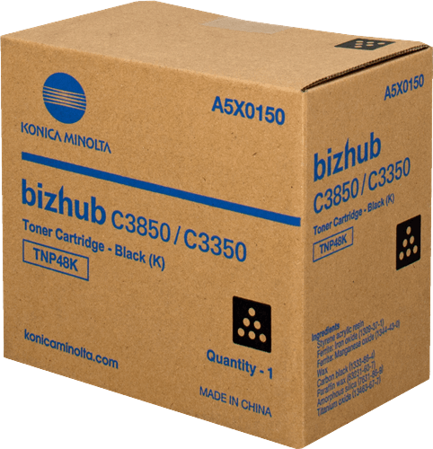 Konica Minolta TNP-48K svart original toner 10000 sider (A5X0150)