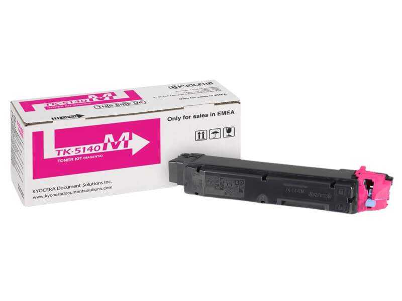 Kyocera TK-5140M magenta original toner 5000 sider (1T02NRBNL0)