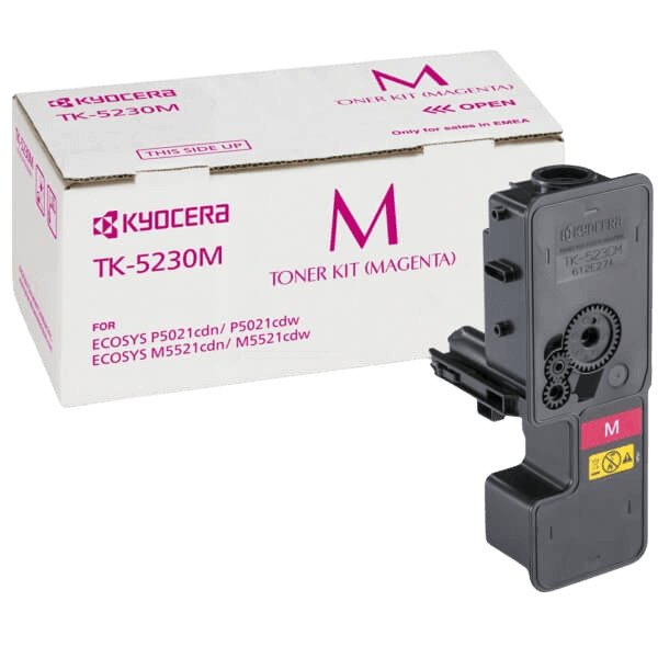 Kyocera TK-5230M XL magenta original toner 2200 sider (1T02R9BNL0)