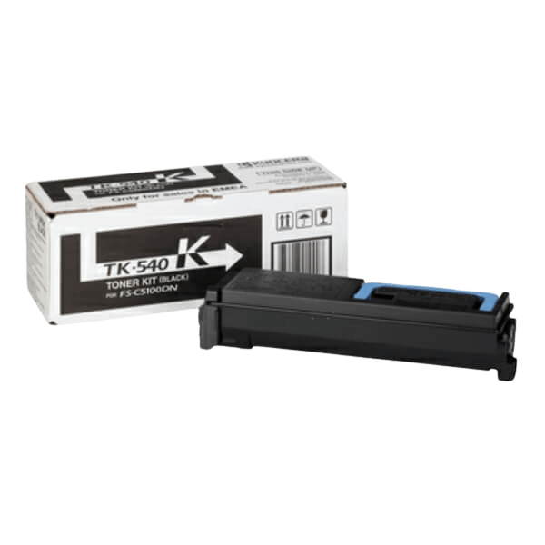 Kyocera TK-540K svart original toner 5000 sider (1T02HL0EU0)