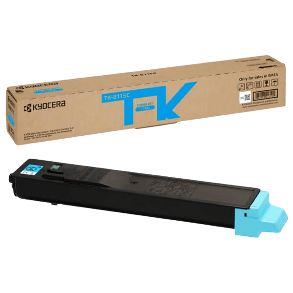 Kyocera TK-8115C cyan original toner 6000 sider (1T02P3CNL0)
