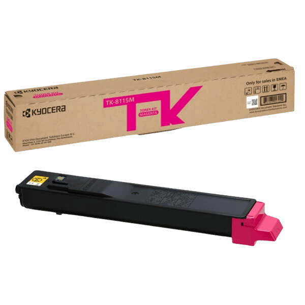 Kyocera TK-8115M magenta original toner 6000 sider (1T02P3BNL0)