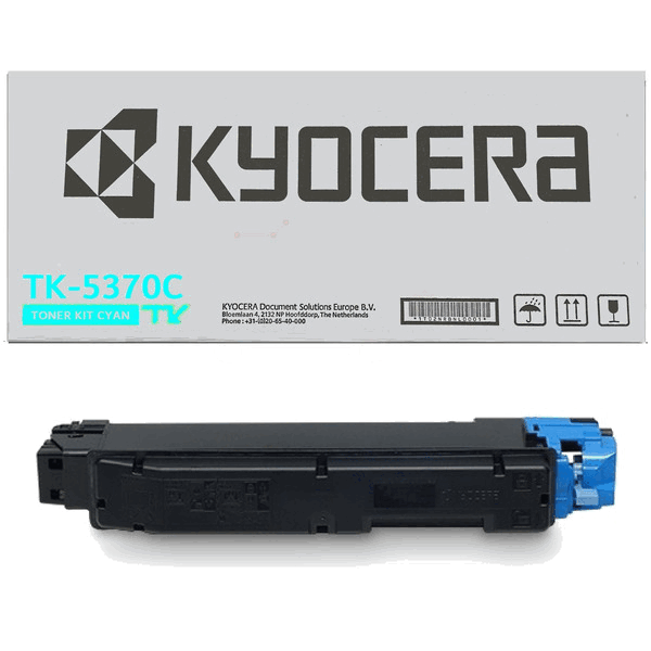 Kyocera TK5370C cyan original toner 5000 sidor (1T02YJCNL0)