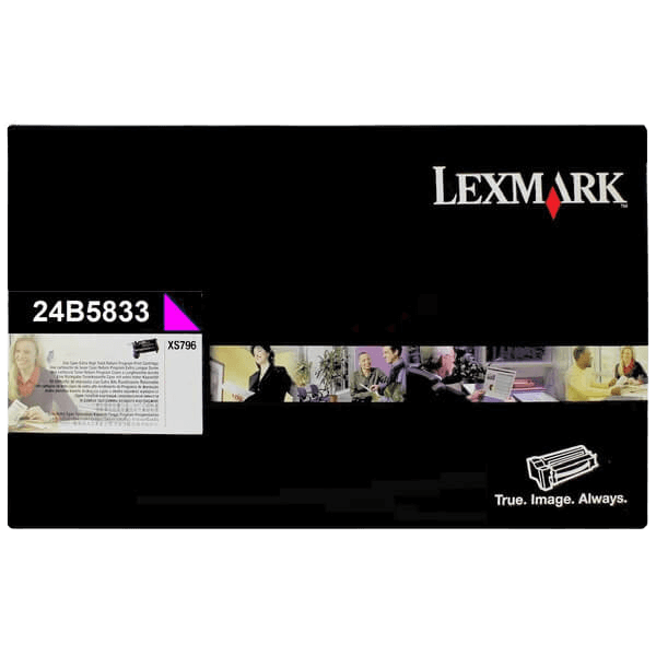 Lexmark 24B5833 magenta original toner 18000 sider