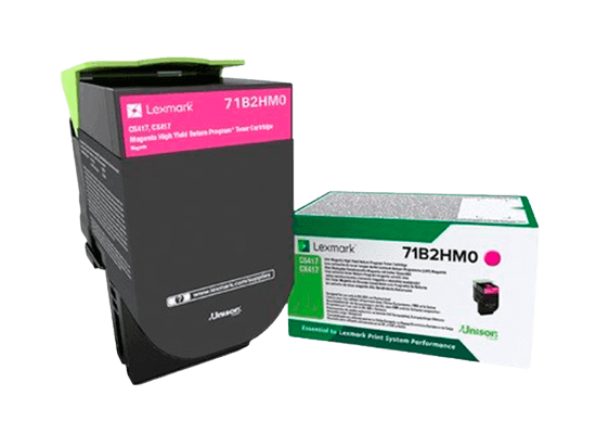 Lexmark 71B2HM0 XL magenta original toner 3500 sider