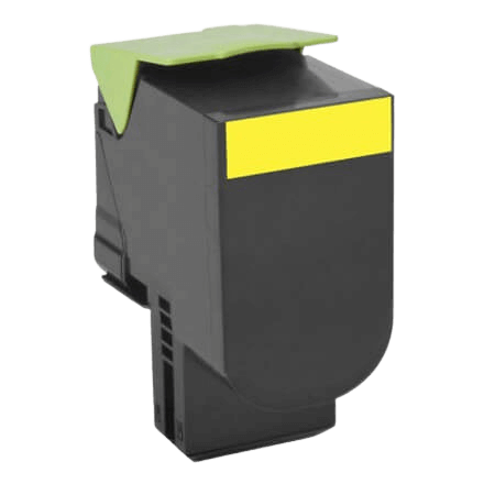 Lexmark 71B2HY0 XL gul kompatibel toner 3500 sider